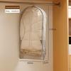 Peva Clothes Dust Cover For Wardrobe Storage With Antidust And Moistureproof Design
