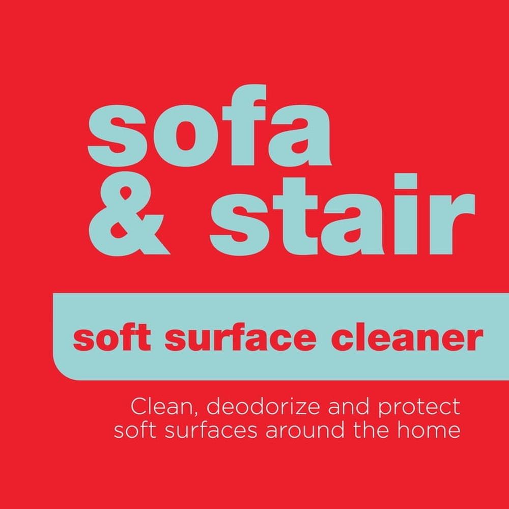Pro Sofa and Stair Cleaner Soft Surface 32oz Dirt Repelling Technology Safe Kids Pets Fresh Daybreak Scent Deep Clean Deodorize