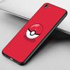 Husă Drăguță Pokemon CT54 pentru iPhone 16 15 Plus 14 13 12 11 Pro 8 7 6S 6 SE 5S X XR XS Max Realme C30 C33 C31 9I Huawei P30 Husă Neagră Sofe
