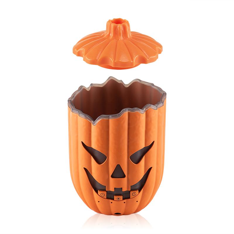 Unique Halloween Creative Pumpkin Lantern Mist Humidifier Auto Shut Off Essential Oil Diffuser Household Relaxation Air Diffuser