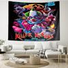 Clown Horror Tapestry Hanging for Bedroom,Livingroom, Playroom,Decor Art Room Wall Tapestry Holiday and Birthday Gifts