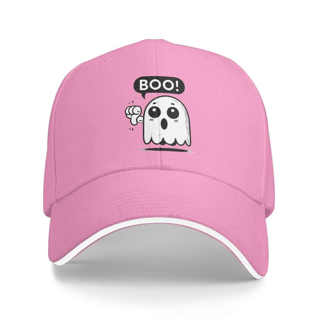Ghost Of Disapproval BOO Baseball Caps Snapback Baseball Hats Breathable Casual Casquette Outdoor for Men And Women
