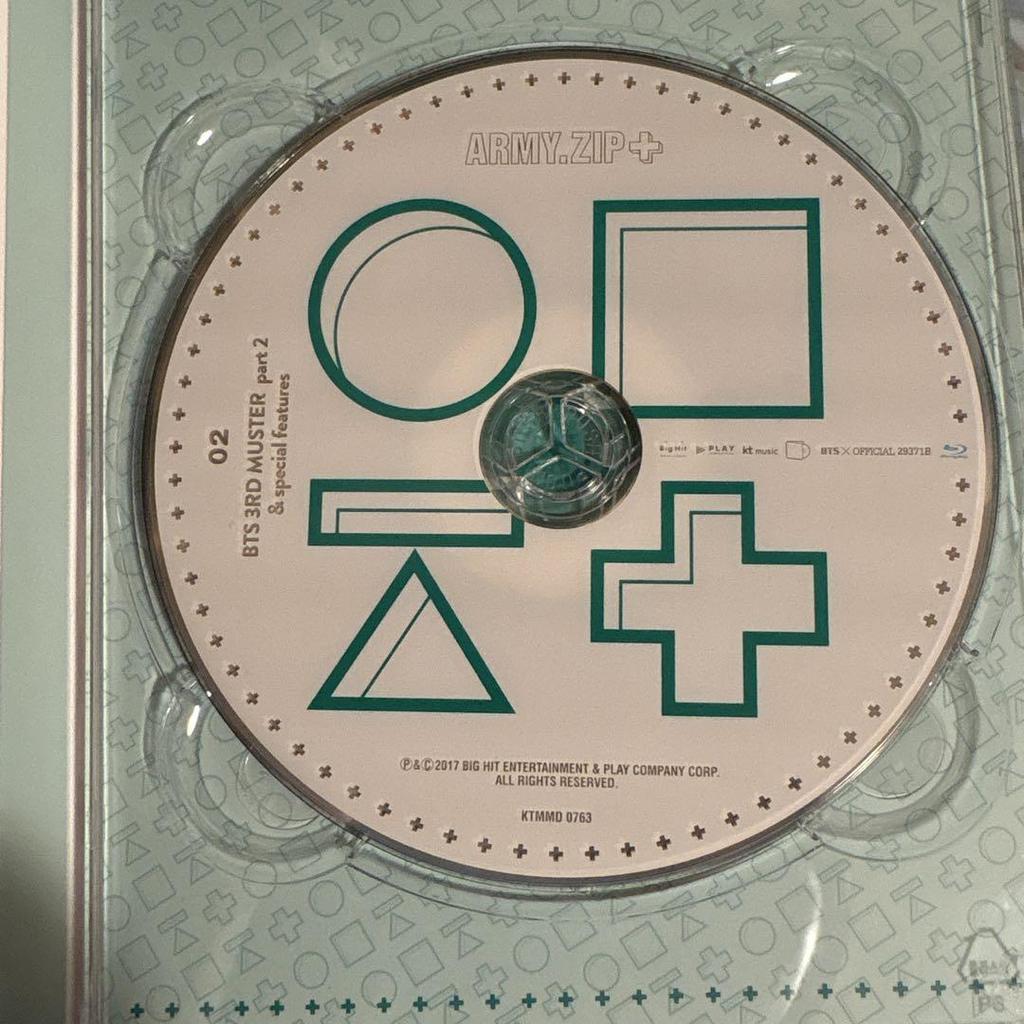 [USED] ARMY.ZIP+ BTS 3RD MUSTER Blu-ray