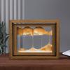 Hourglass Home Decor Birthday Gifts Hourglass Quicksand Painting Desktop Ornament Moving Sand Art