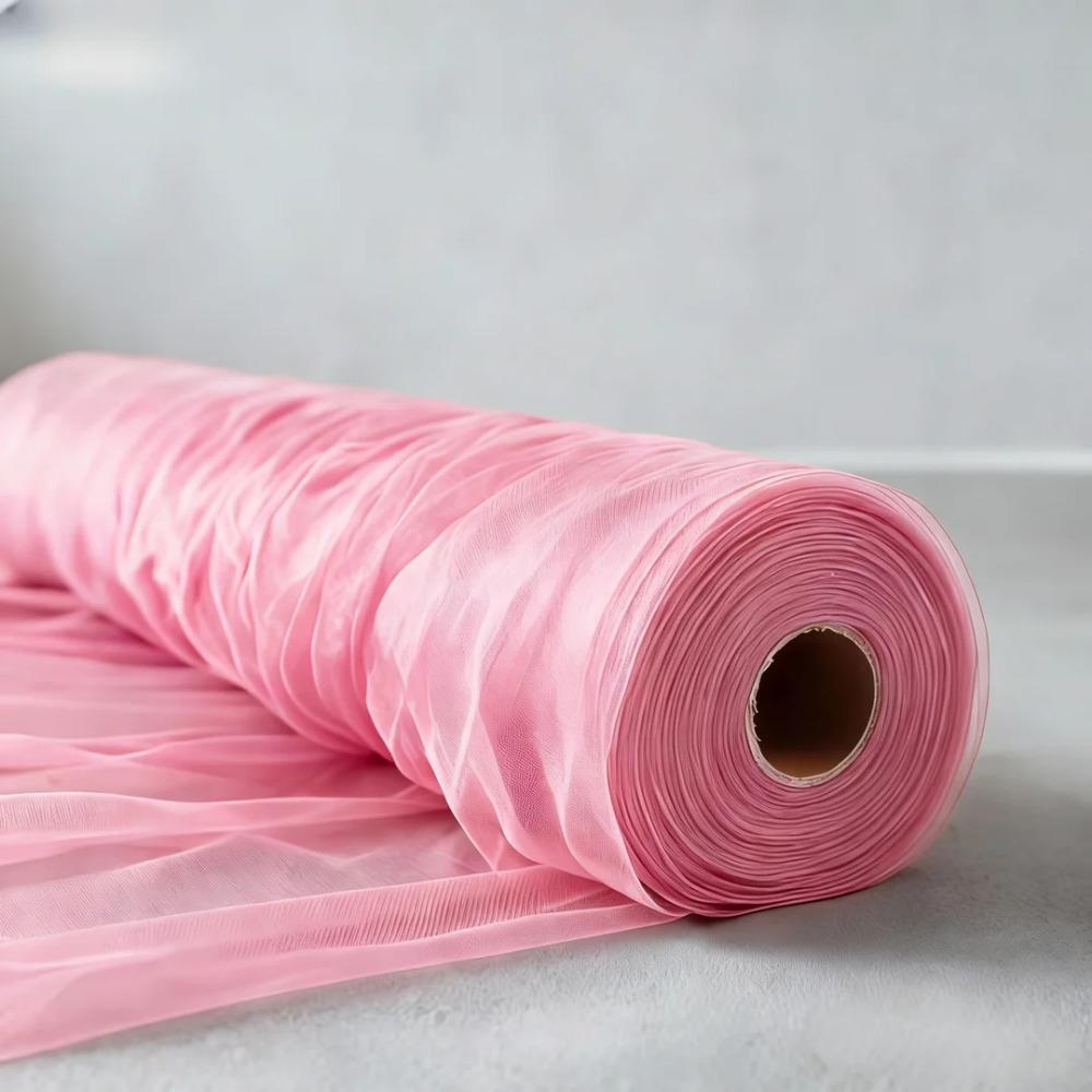 15/30cm Width Tulle Mesh Ribbon DIY Craft Tulle Fabric Ribbon Roll Netting Spool  Baby Shower