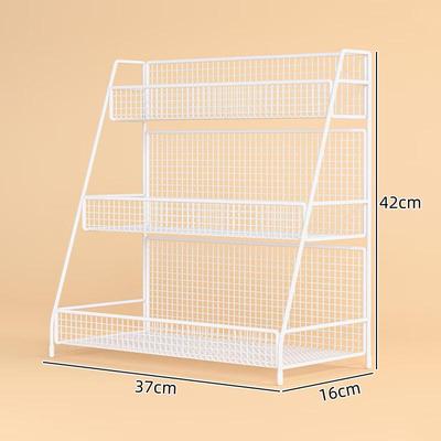 TingLe Industrial Iron Countertop Storage Rack