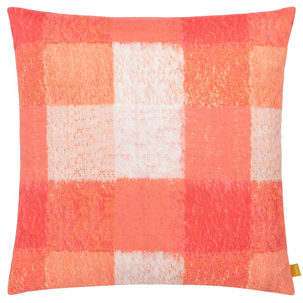 Evans Lichfield Checked Outdoor Cushion Cover