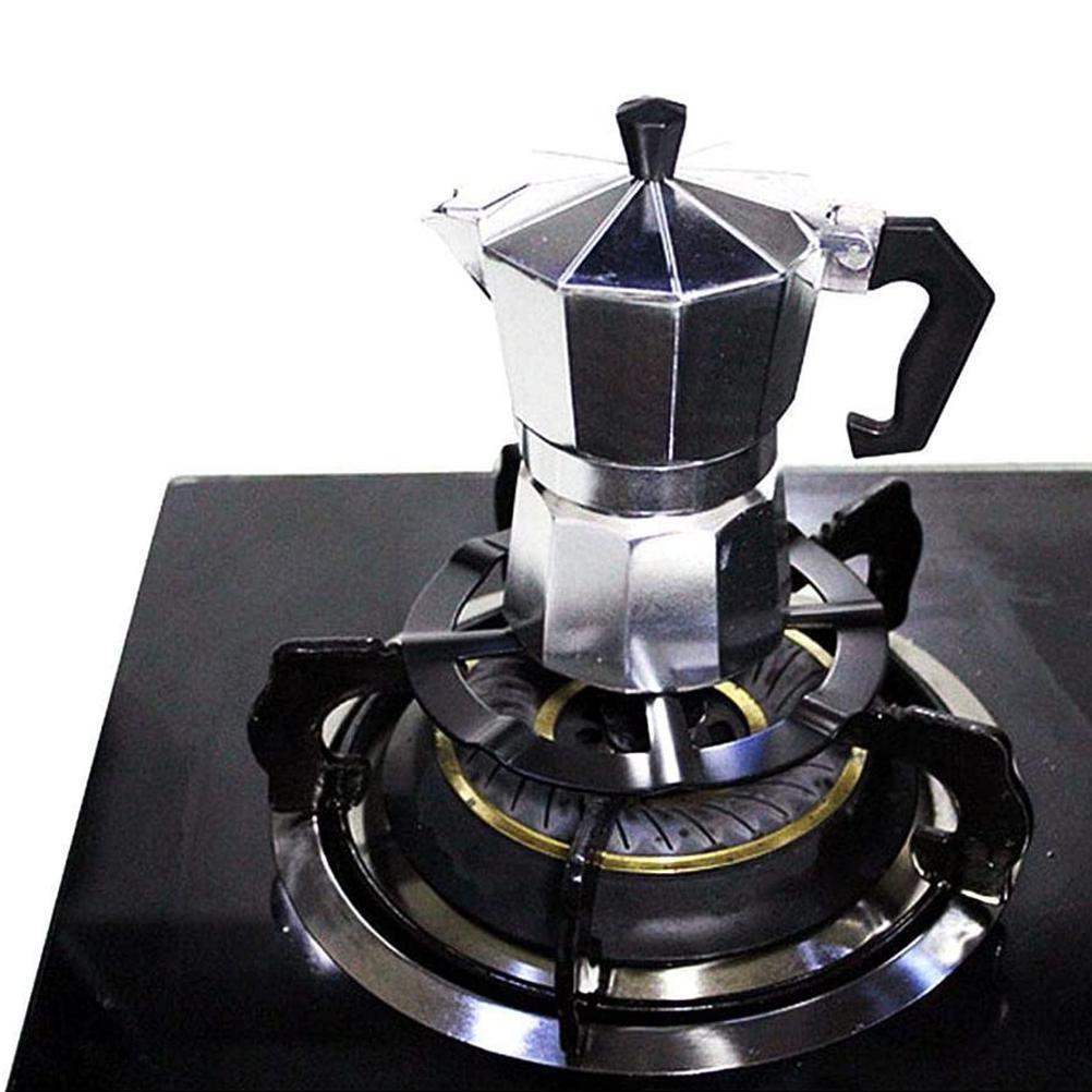 Moka Pot Stove Stand Steel Coffee Pot Holder Gas Range Support Ring  Grate Gas Hob Rack Kitchen