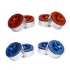 4pcs 1.9 Inch Beadlock Wheel Rim Hub Aluminum Alloy RC Wheel Hub for 1/10 RC Crawler Upgrade Accesso