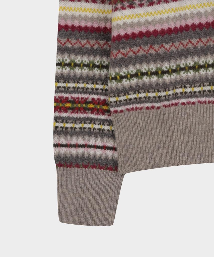 BROOKS BROTHERS [Women'S] Wool Fair Isle Crewneck Sweater (Multi) (Bbwrwff301)