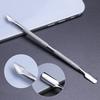 3PCS/Set Stainless Steel Cuticle Nippers Trimmer Cuticle Pusher Remover Pedicure Manicure Tools