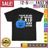 Blue Pumpkin Bucket Halloween Be Kind My Son Has Autism T Shirt Men Women New