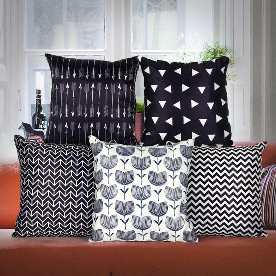 

Эклектичная коллекция подушек для домашнего декора - Современные, богемные и причудливые дизайны - Набор из 5 12*12 Inch