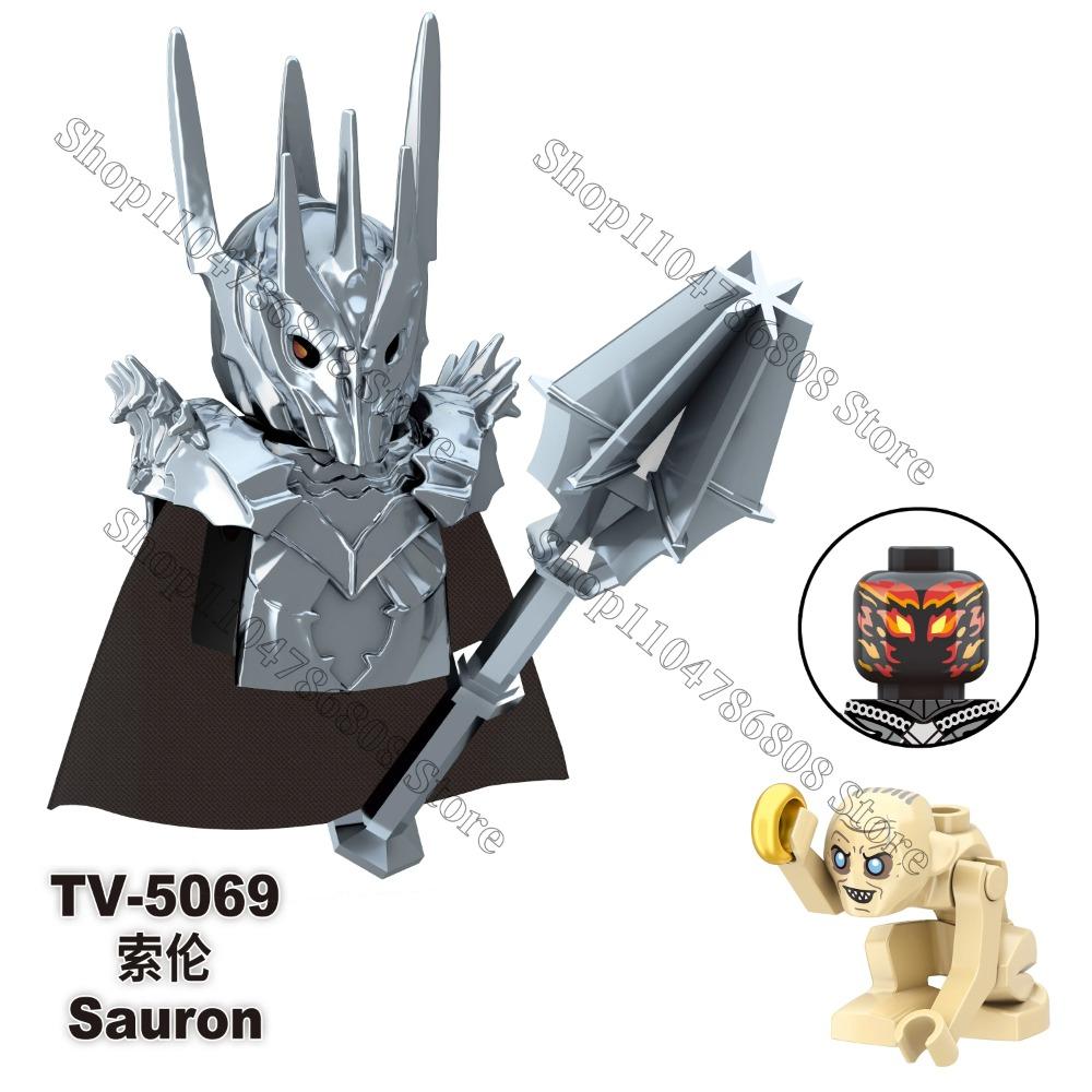 

Аниме-фигурка Властелин колец Урук-хай Боромир ОРКИ модель строительные блоки детский подарок кирпичные игрушки