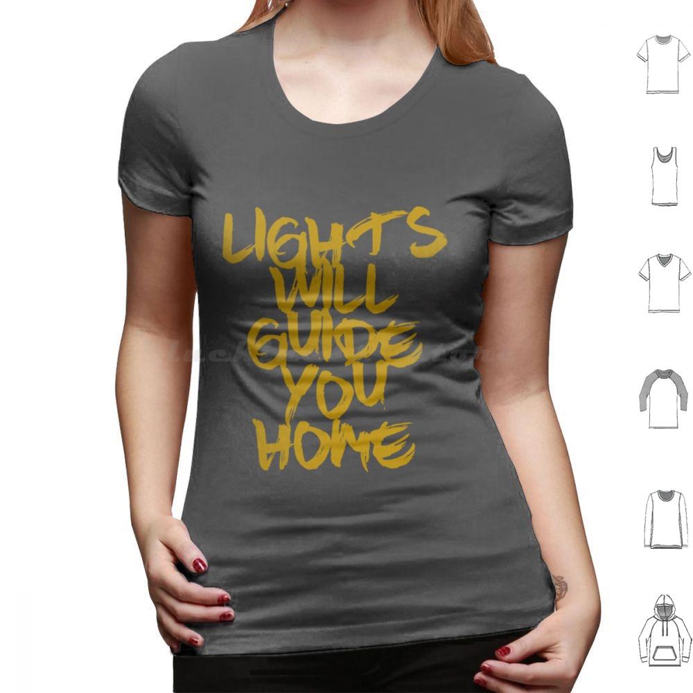Lights Will Guide You Home T Shirt Big Size 100 Cotton Chris Music Music Of The Spheres Band Song