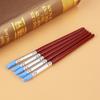Rubber Tip Paint for Clay Sculpture,   Control Tool with Blue Rubber Tip Set of 5pcs for Carving Shaping Modeling
