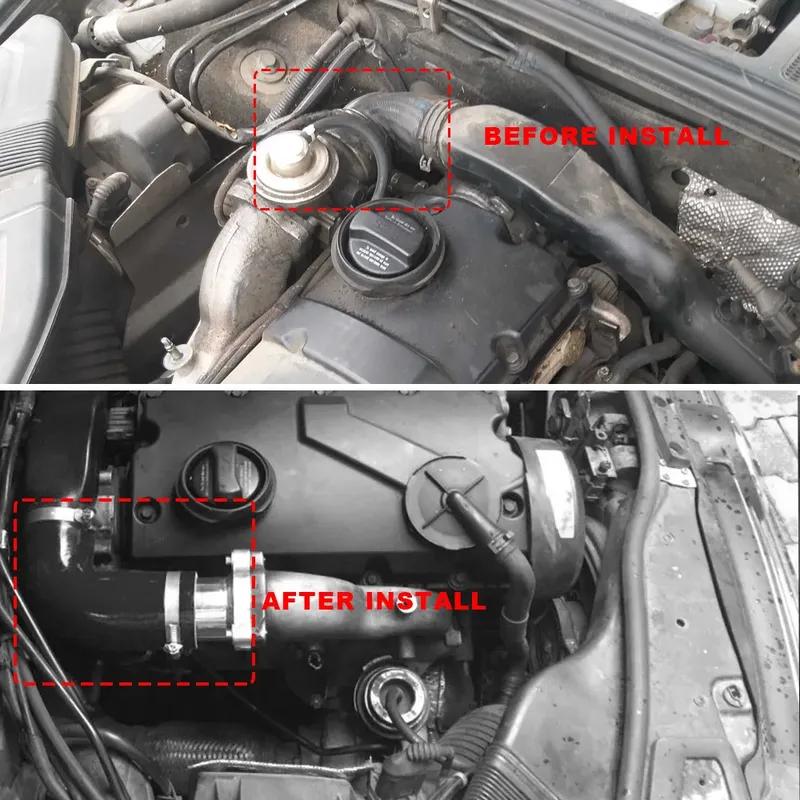 Adapterkit voor VW Golf SKODA 1.9 TDI PD130 & PD150 Met Siliconen Bocht