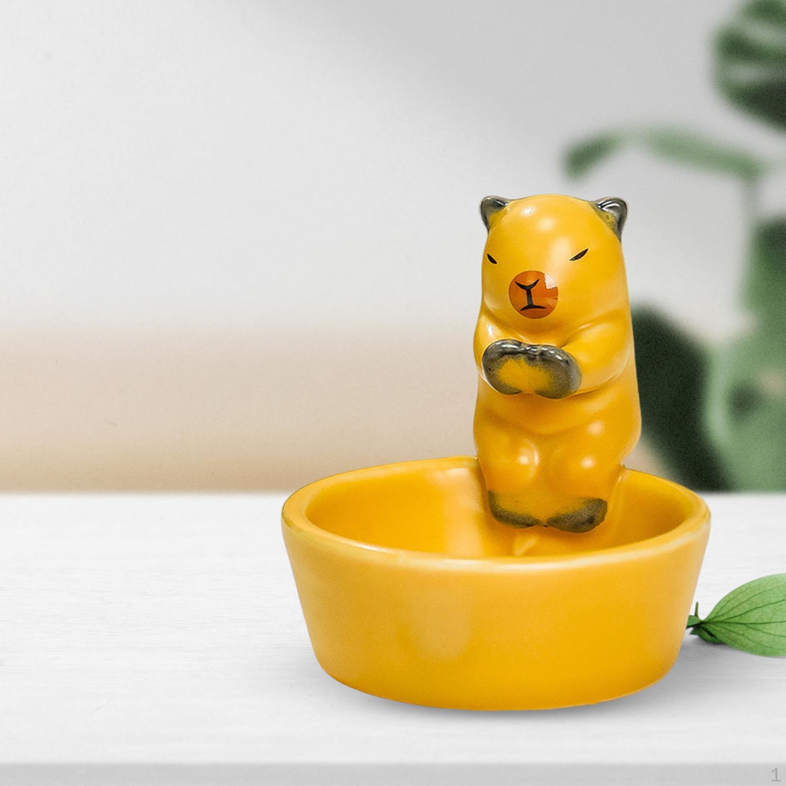 

Очаровательный подсвечник в виде животного для домашнего декора Capybara Shape