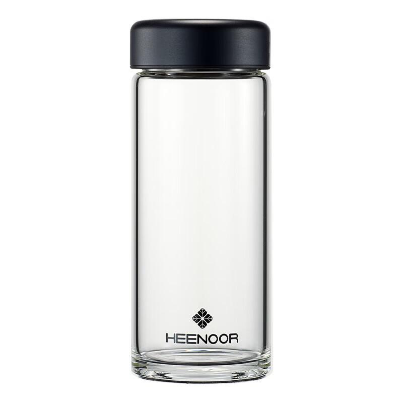 Xeno N-6113 Portable Single-Layer Borosilicate Glass Water Cup