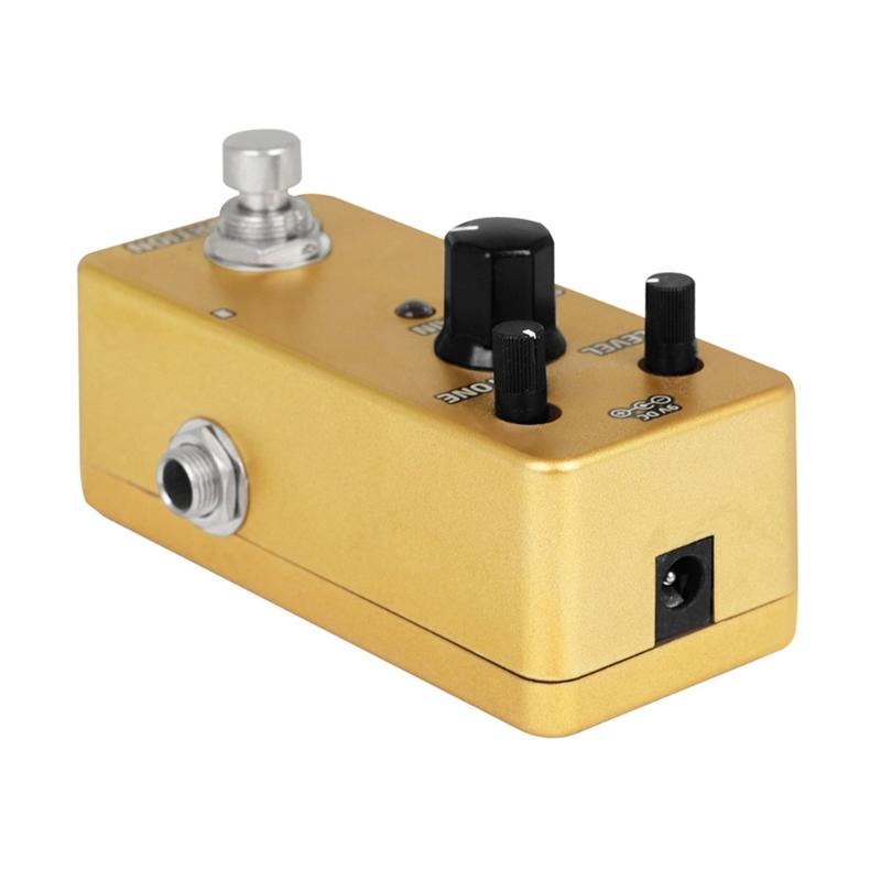 Mini Guitar Effect Pedals Flanger Compressor Boosters Overdrive Fuzz Tremolo Bluesy Distortion for Electric Guitar Bass