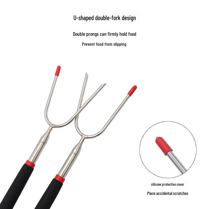 SMVP Telescopic BBQ Roasting Fork