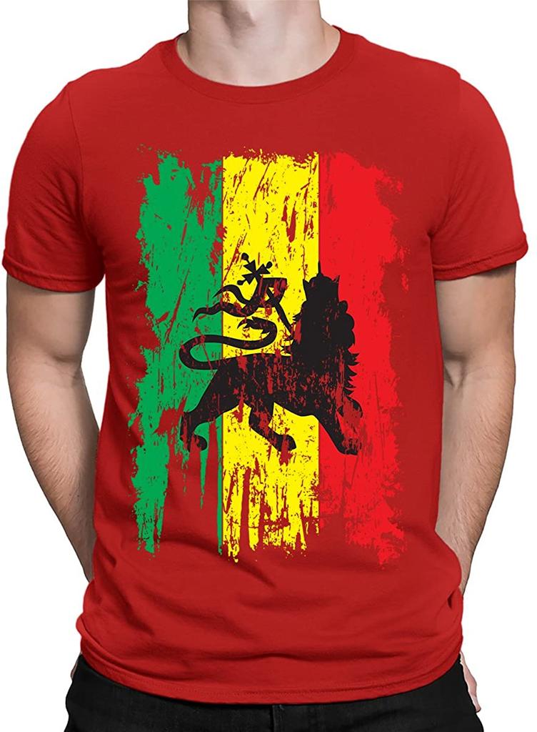 Flag Rasta Flag Unisexs Summer Cotton Oneck Short Sleeve T Shirt