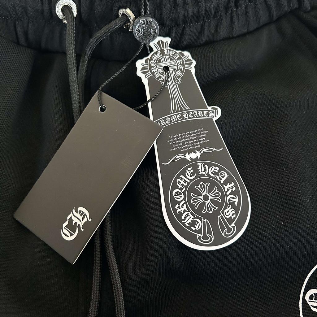 D206 CHROME HEARTS 2025 Summer New High Quality Cotton Men's Casual Shorts Outdoor Leisure Running Shorts