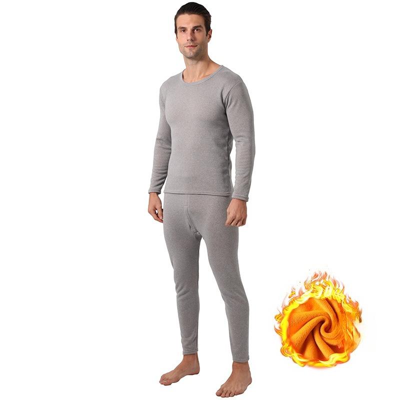 Winter Thermal Underwear Long Johns Men's Keep Warm Tops + Pants Set Thick Clothes Comfortable Thermo Underwear Sets