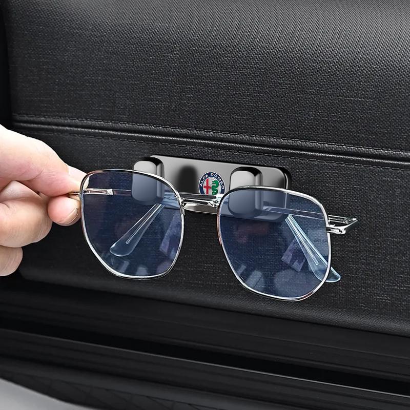 XLRNT1 1Pcs Car Metal Storage Hook Organizer Auto Sticker For Alfa Romeo Giulia Stelvio Giulietta MiTo 147 156 159 Brera Disco Volante