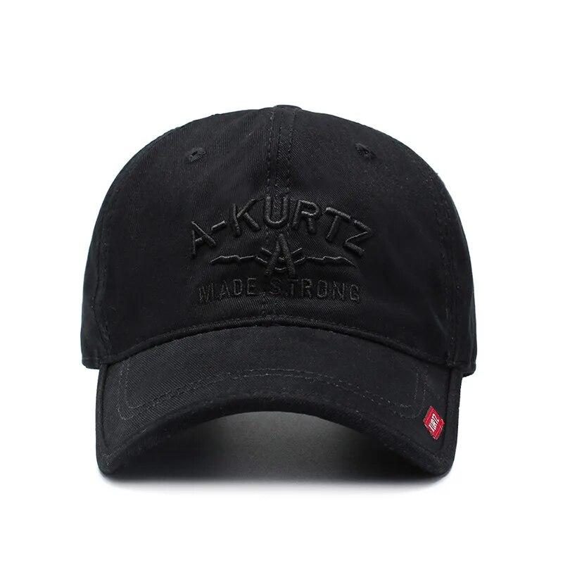 Spring New Baseball Cap Men's Version Trendy Cap Outdoor Embroidery Sunhat Women's Sunscreen Cap Red Label Small A