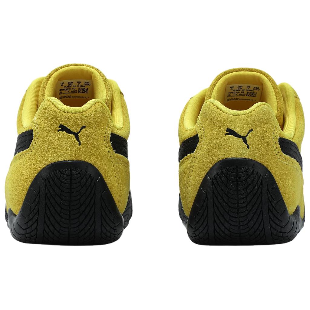 New PUMA Speedcat Collection Low Top Casual Shoes Unisex Yellow Black 406329-19