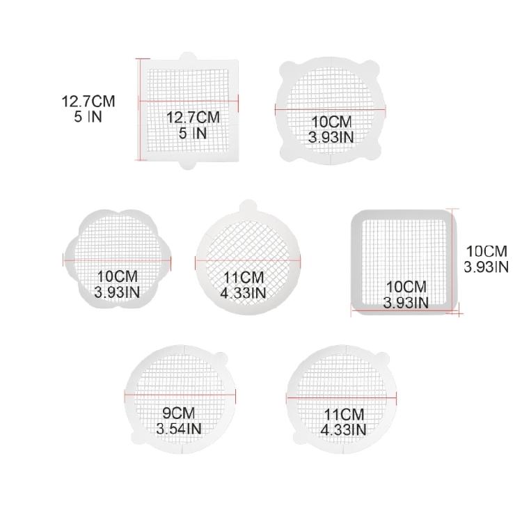 10pcs Anti-blocking Filter Disposables Hair Catcher Floor Drain Stopper Kitchen