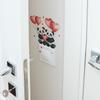 Heart Balloon Red Panda Switch Sticker Self-Adhesive Removable Wall Sticker Bedroom Hallway Dorm Home Decor