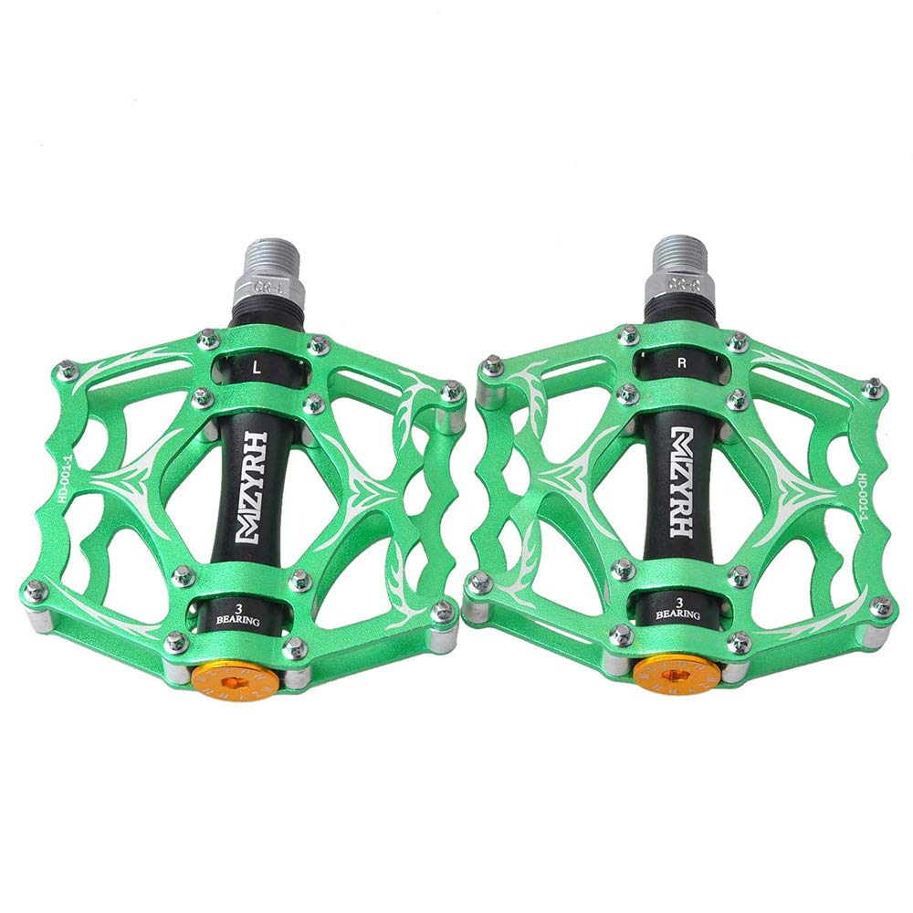 OSC Cross Bike Ultra Aluminum Flat Set of 2 Pedals, Lightweight, Alloy, Pedals, Durable,