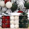 Hanging Decor Perfect for Bridal Shower Party 6PCS Christmas Ball Ornaments