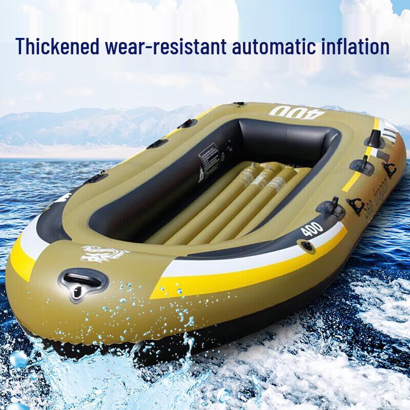 OLOMM 4-Person Inflatable Fishing Kayak