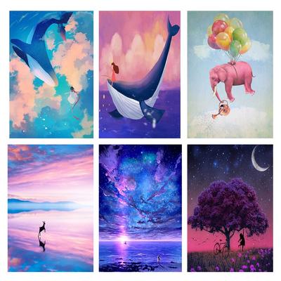 Pittura Diamante 5D Fai da Te Animale Elefante Ricamo Diamante Mosaico Cartone Animato Delfino Kit Punto Croce Decorazione Casa Regalo Artigianato