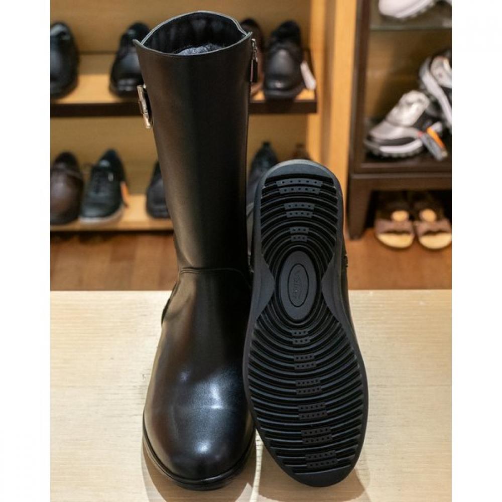 Vainer Black Women S Comfort Fur bootS 377d
