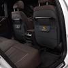Asiento de Coche Respaldo Prevenir Patadas Almohadilla de Almacenamiento Alfombrilla Accesorios Para Porsche Cayenne Panamera Macan 911 718 Taycan Boxster Cayman 918