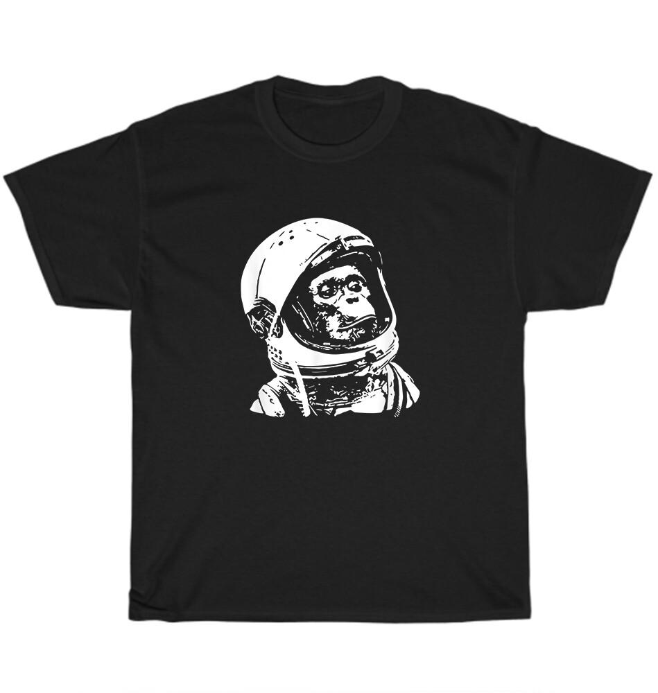 

Vintage Animal Space Monkey Travel Astronaut Astro Chimp T-Shirt Unisex Tee Gift M