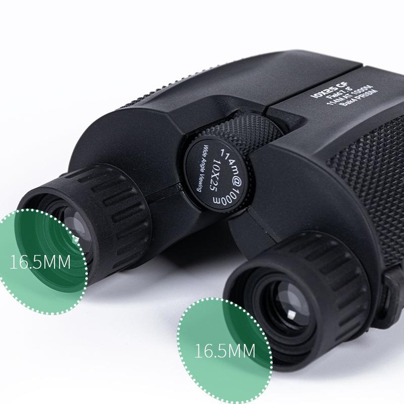 Children's HD Mini Telescope 10x25: High-Magnification Binoculars for Low-Light Viewing