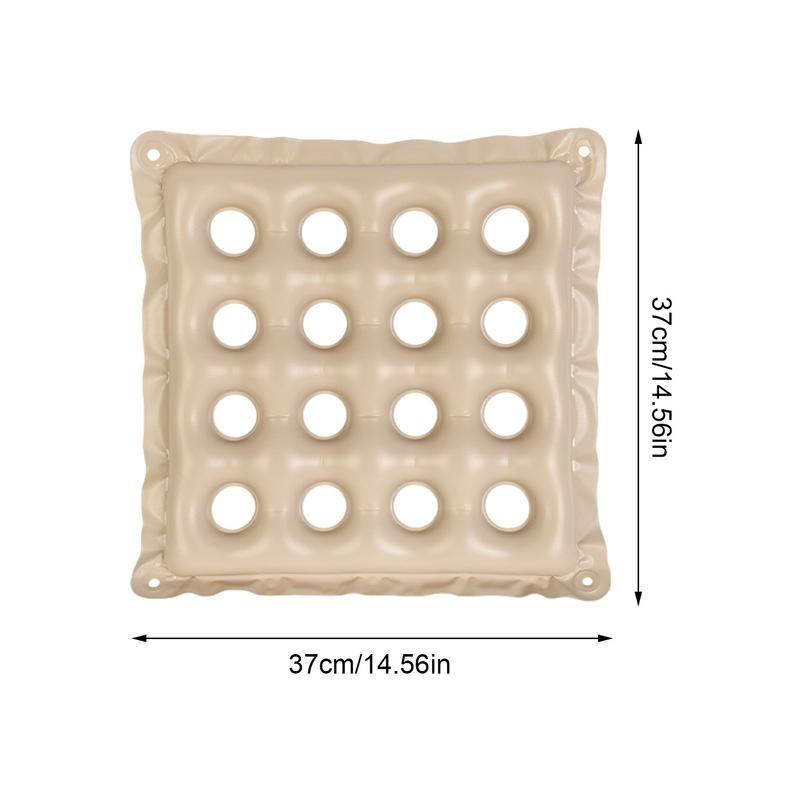 Air Cushion Seat Air Chair Cushions Thickened PVC Comfortable Wear-resistant Air Cushion With Air Vent Camp For Wheelchair