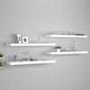 VidaXL Floating Wall Shelves 4 Pcs White 90x23.5x3.8 Cm MDF