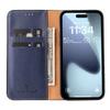 FIERRE SHANN Für iPhone Air Case PU-Leder Klappständer Geldbörse Handyhülle