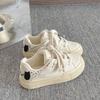 Spring and Summer Platform White Shoes Women's New Casual Board Shoes Women's Shoes Cute Puppy Bread Shoes