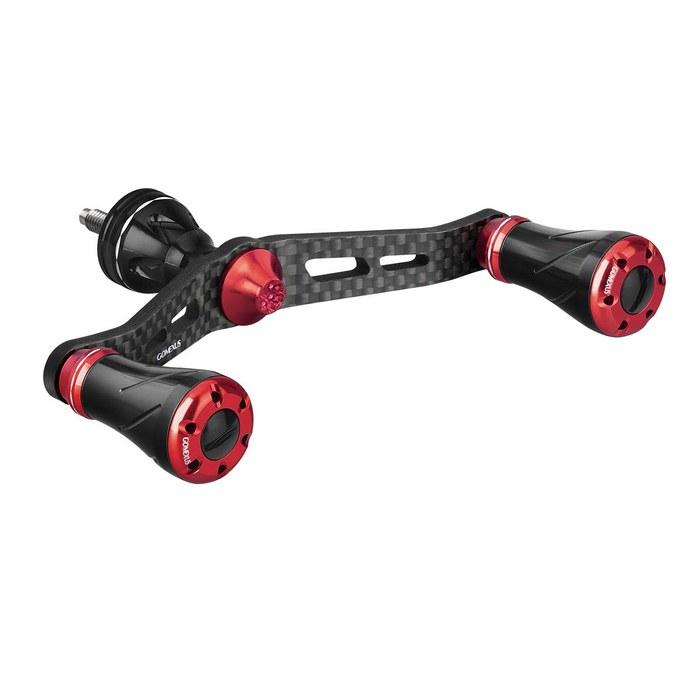 Gomexus FY98 Reel Handle. Carbon Fiber. Shimano Spinning Reel Compatible. Double Handle. Soare, Vanford, Twinpower Replacement. 98mm.