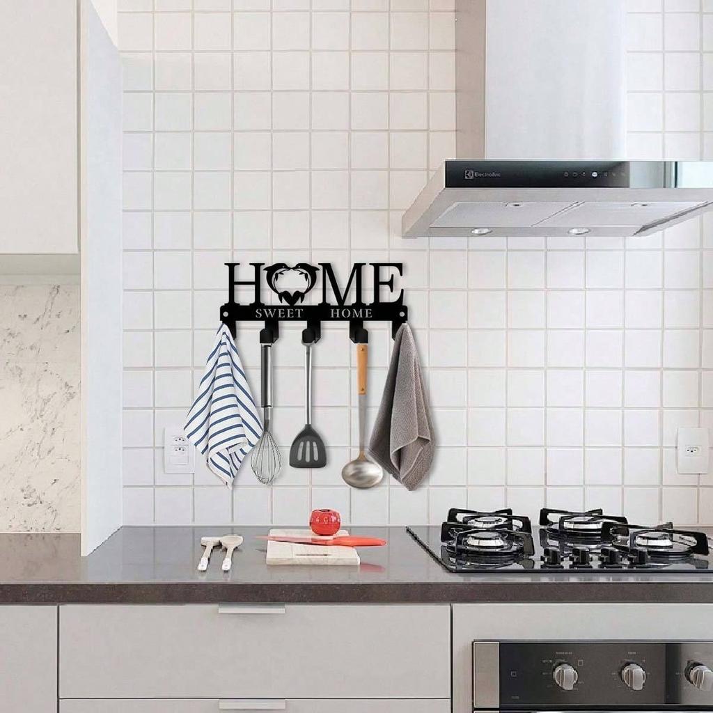 Metal Dolphin Key Holder Wall Mounted Modern Ornamental Storage with Hook for Bathroom Kitchen Decor