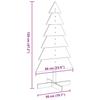 Christmas Tree for Decorating White 120 cm Solid Pine Wood