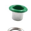 100 Pieces Hole Metal Eyelets Grommets Round Shape 6mm Accessories Tiny Grommet for Scrapbooking