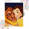 Disney Diamond Painting Beauty and the Beast 5D DIY Diamond Painting Art Diamond Painting Kit Adult/Beginner Gift Idea Home Decor